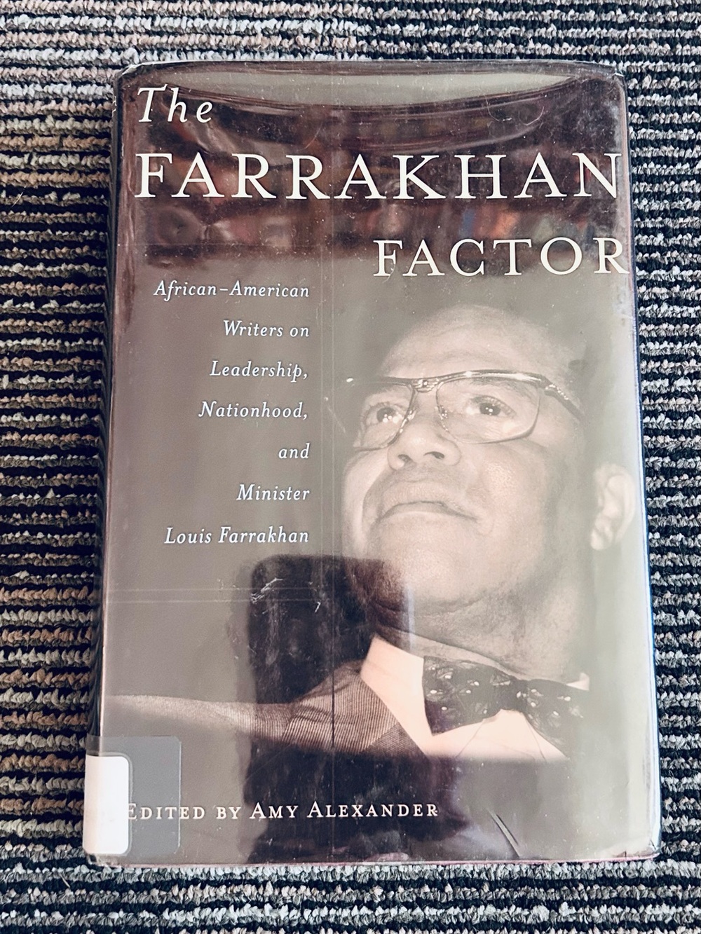 The Farrakhan Factor Amy Alexander Gates Ex-Library Mylar Cover Hardcover DJ
